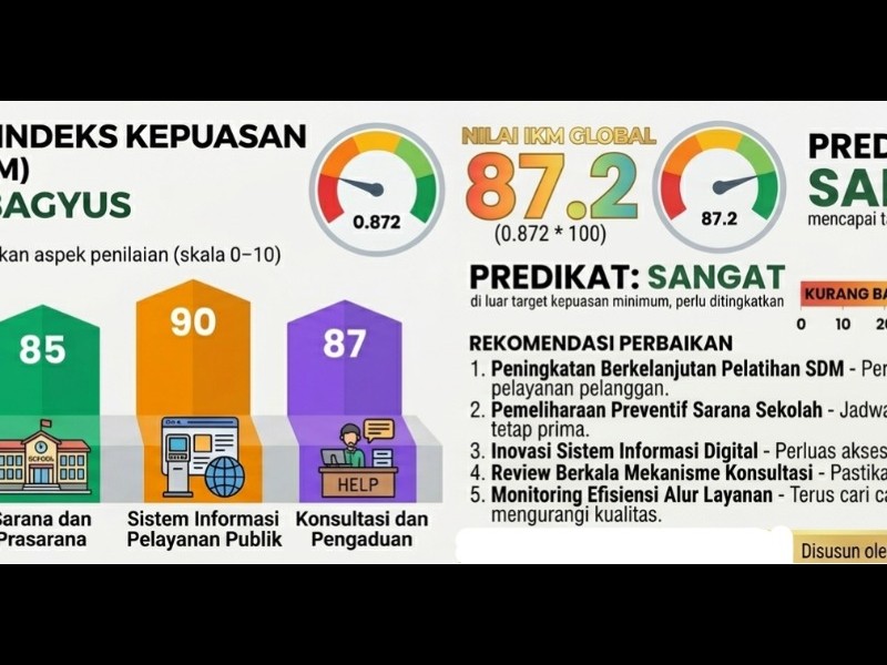 Hasil Survey Kepuasan Masyarakat